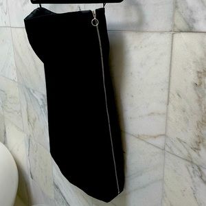 Topshop strapless mini dress